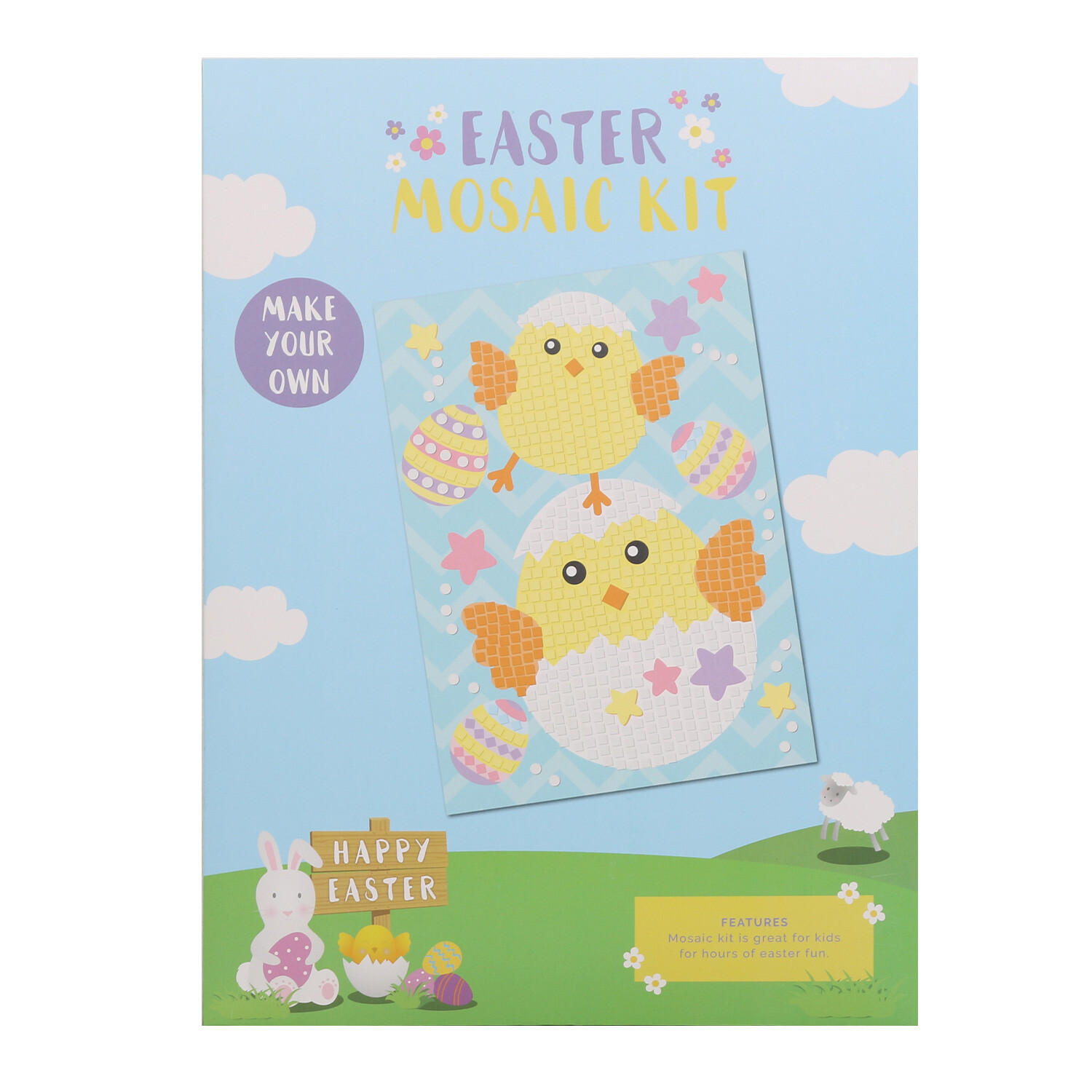 Single Easter Mosaic Decorating Kit in Assorted styles Image