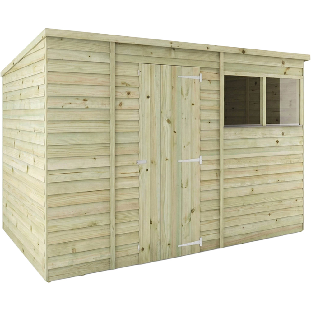 Mercia 10 x 6ft Overlap Pent Shed Image 3