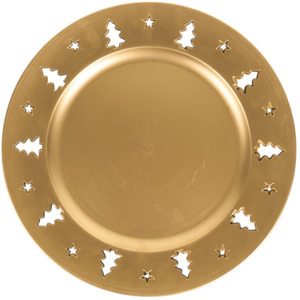 Christmas Tree Charger Plate Image 2