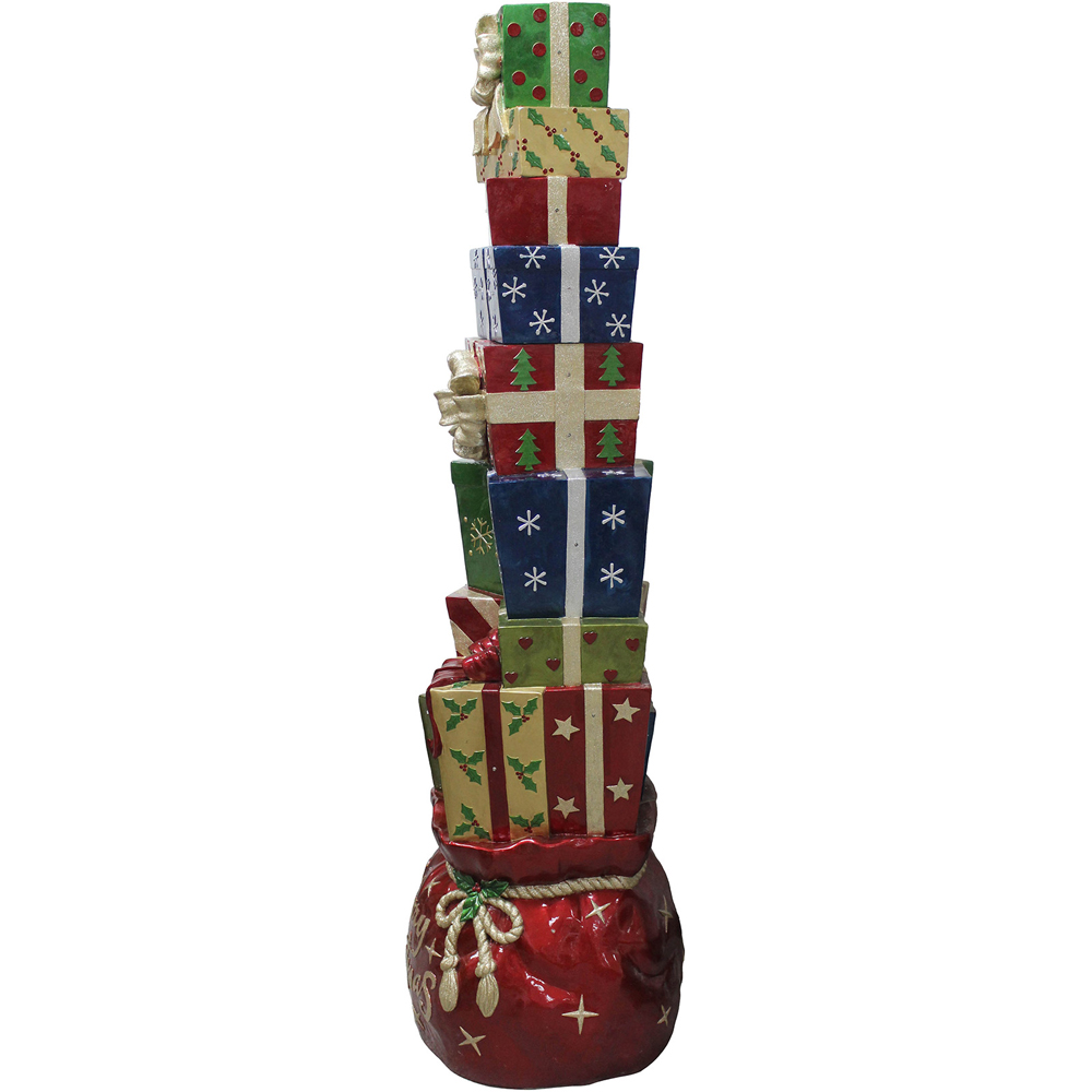 The Christmas Centre Multicolour LED Present Stack Decoration 180cm Image 4