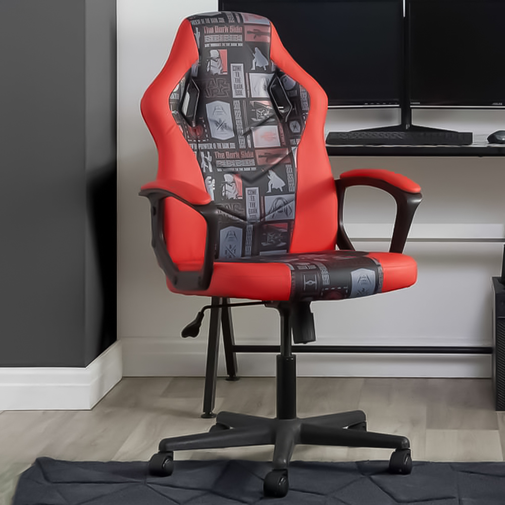 Disney Star Wars Red Computer Gaming Chair Image 1