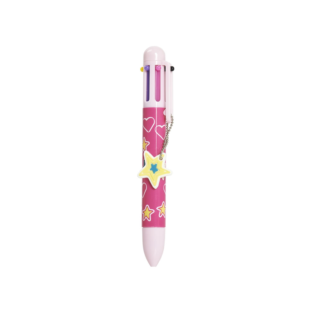 Wilko Unicorns Multicolour Pen with Fob Image