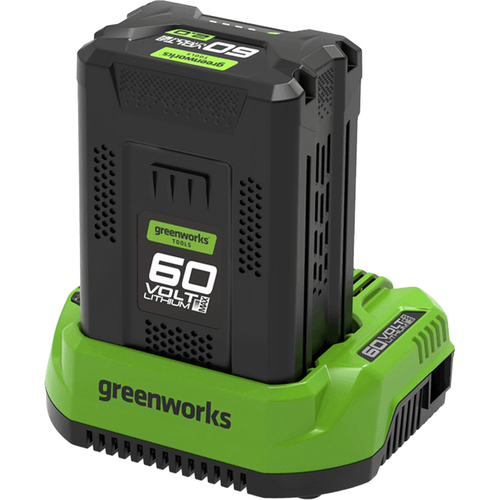 Greenworks 60V 2Ah Battery and 2A Charger Kit Image 1