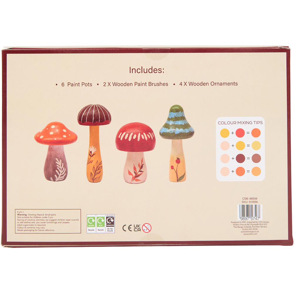 Paint Your Own Wooden Ornaments Kit Image 7