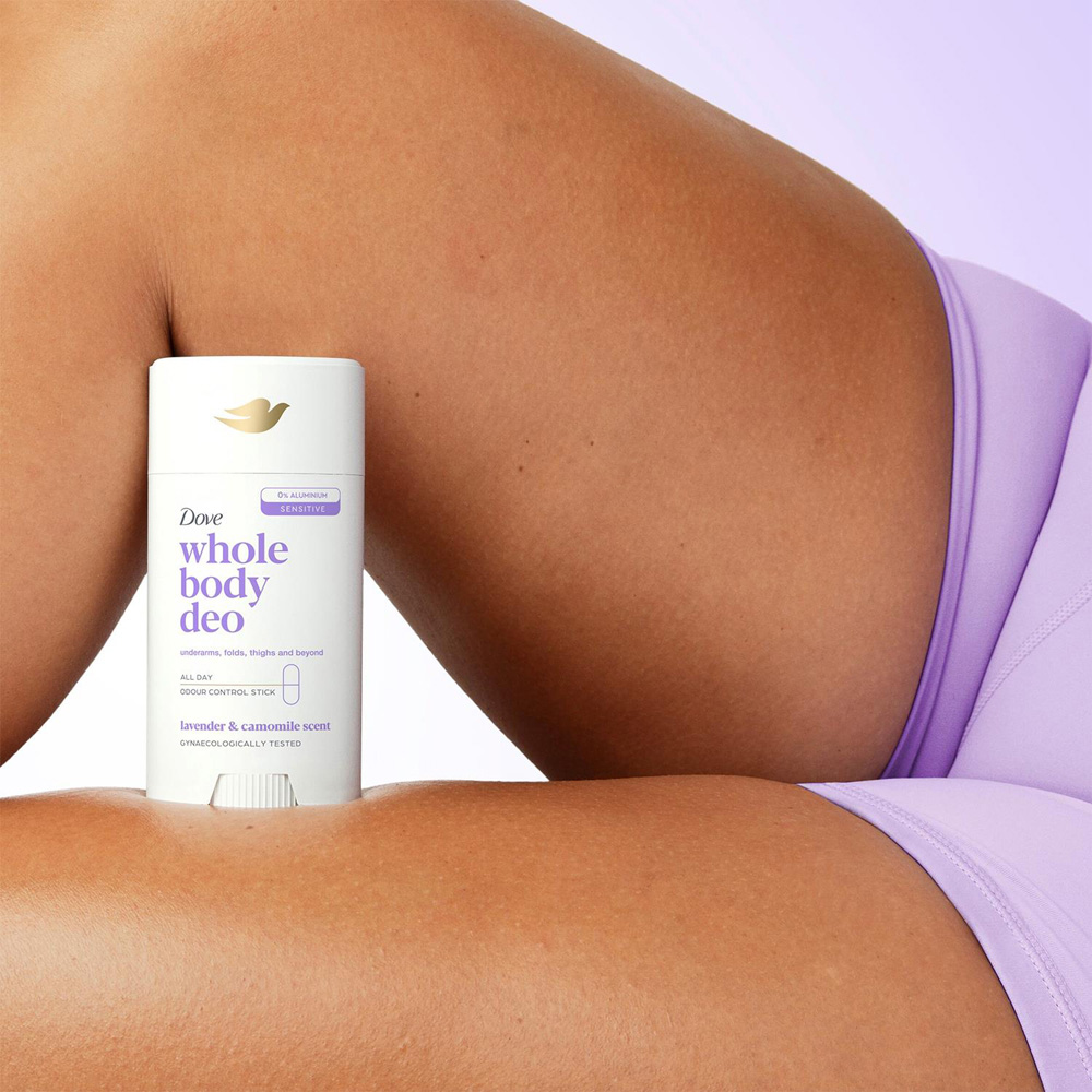 Dove Whole Body Long Lasting Fresh Lavender and Camomile Deodorant Stick 75ml 6 Pack Image 2