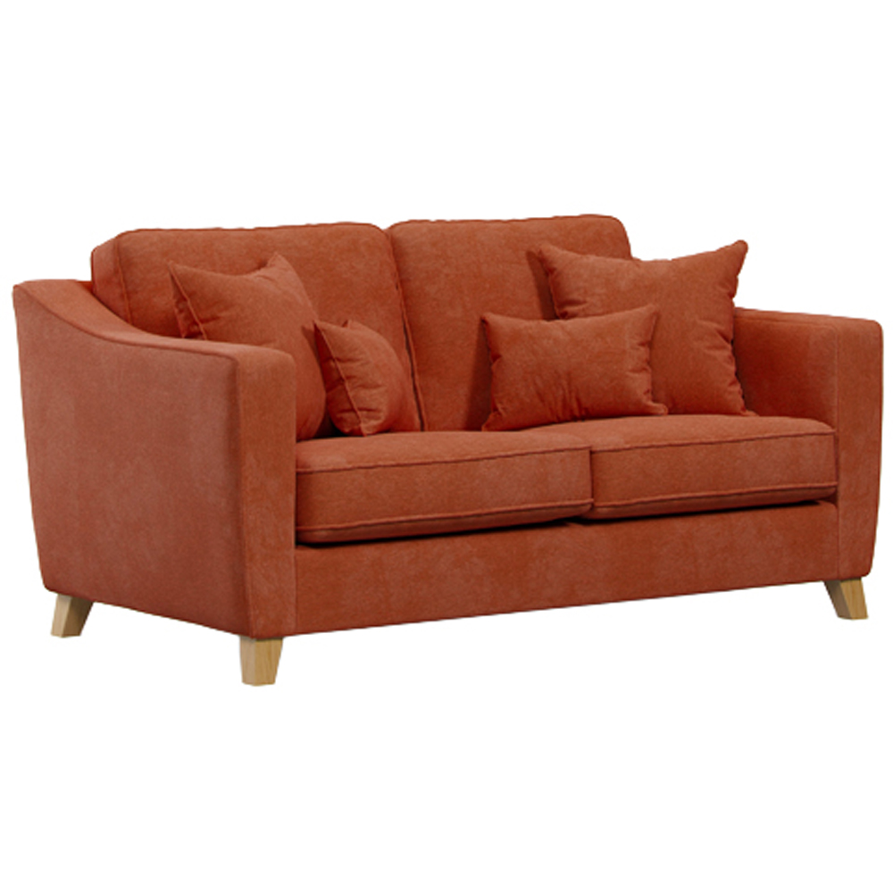Marlon 2 Seater Small City Terracota Sofa Image 2