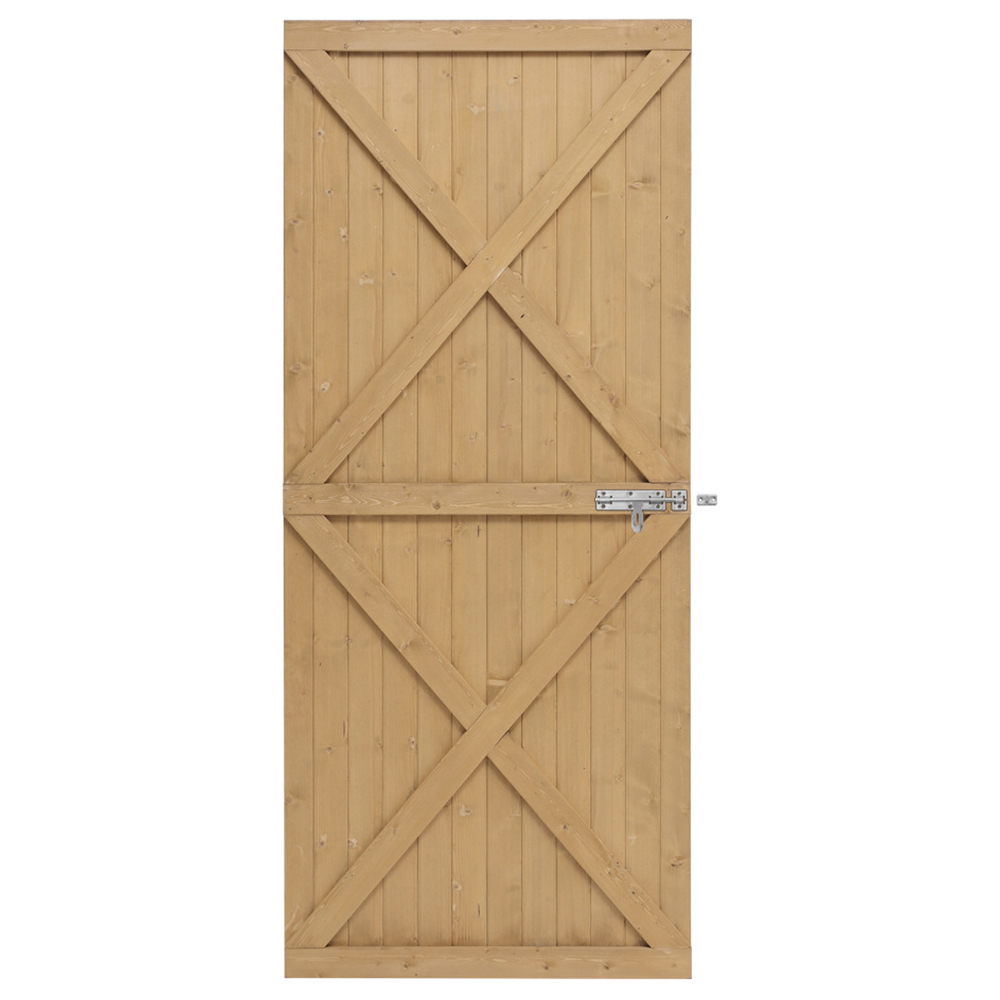 Living and Home 6 x 3ft Wooden Garden Side Gate with Latch Image 3