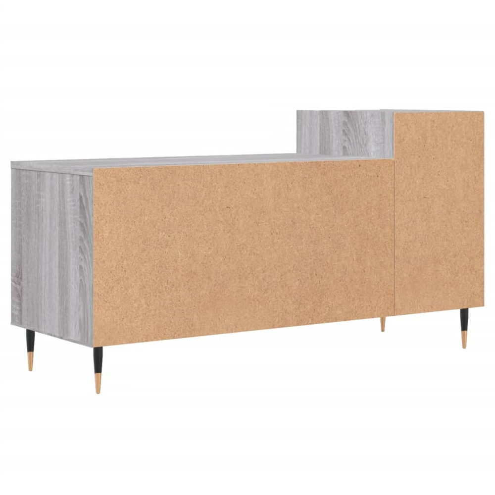 vidaXL 2 Door 3 Shelf Grey Sonoma TV Cabinet Image 8