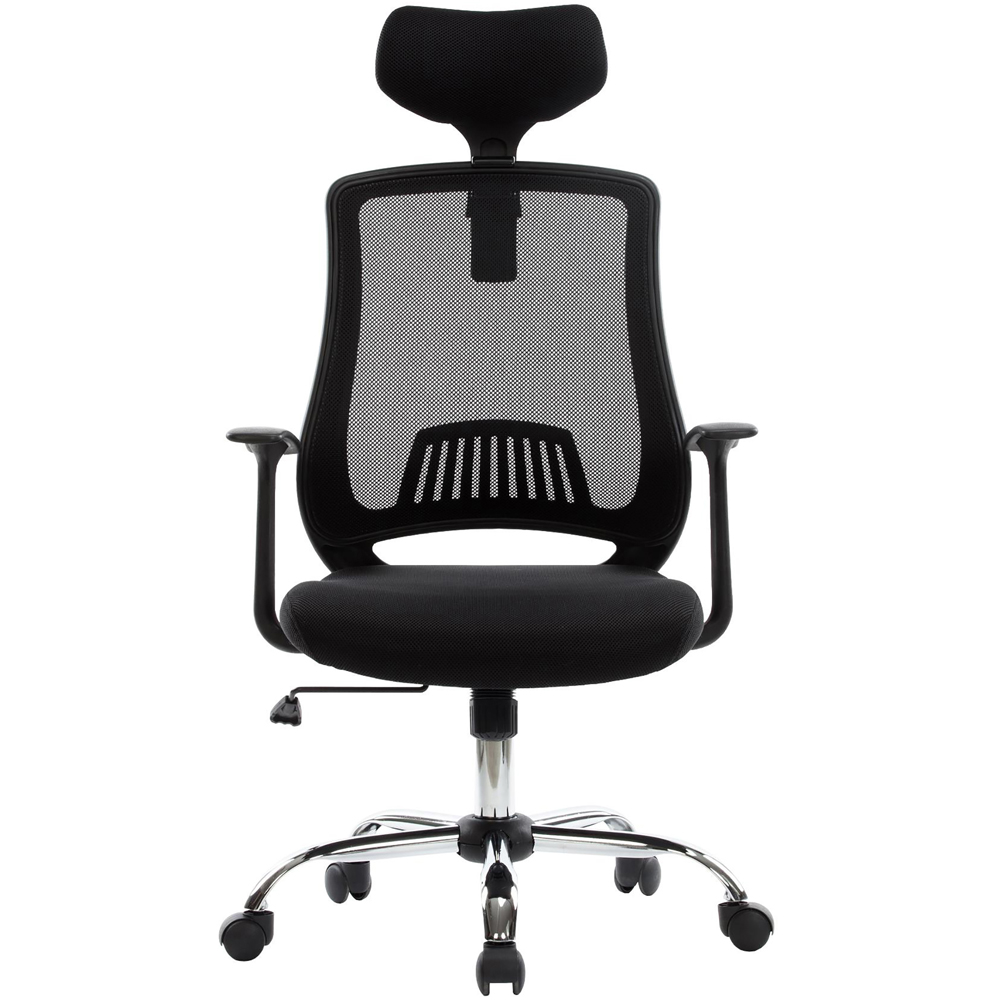 Alphason Florida Black Mesh Back Chair Image 4