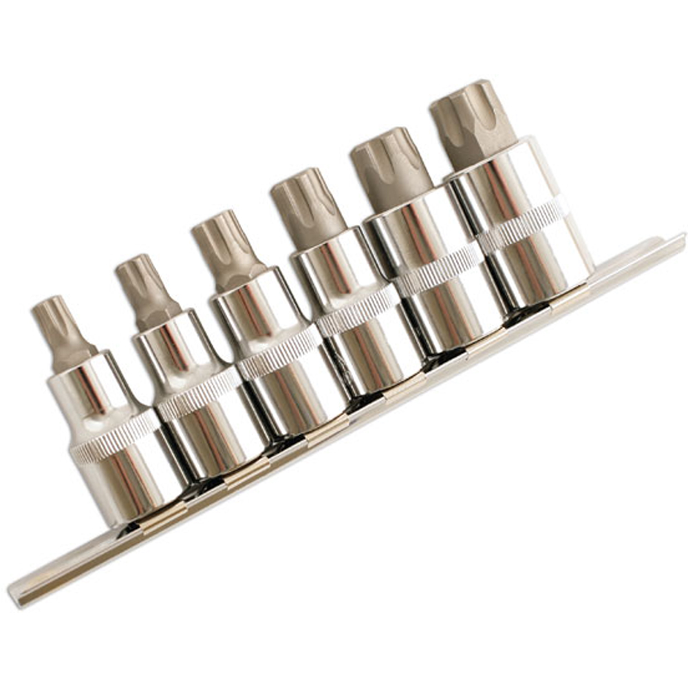 Laser 6 Piece 1/2 inch D Torx Plus Bit Set Image 3
