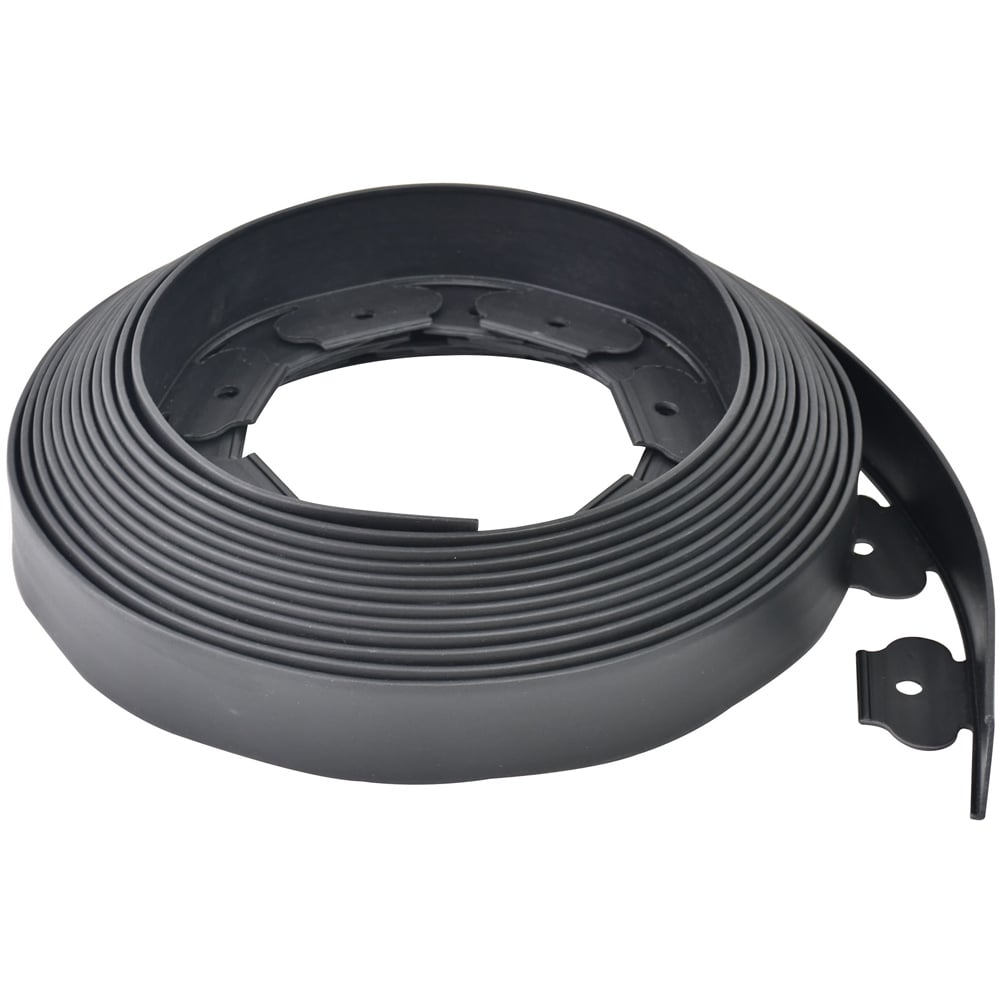 Garden Gear 5cm x 10m Black Plastic Border Edging Image 1