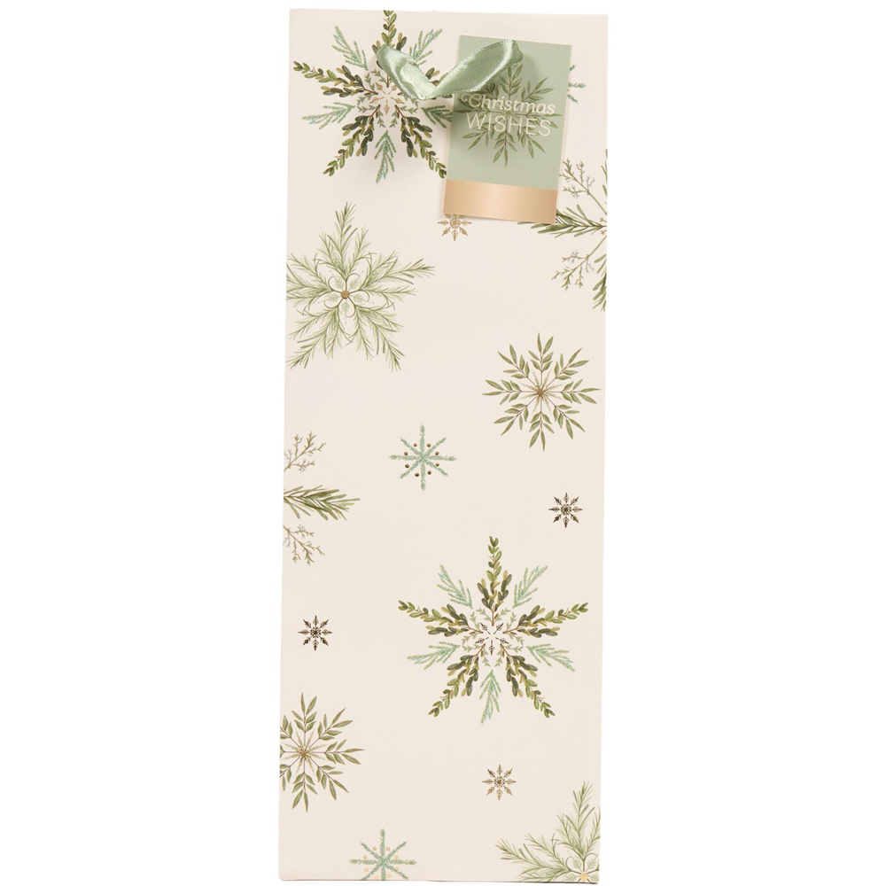 Scandi Snowflake Bottle Bag Image 3