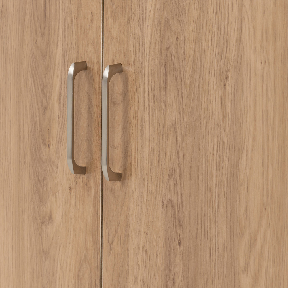 Seconique Dakota 2 Door Oak Effect Wardrobe Image 7