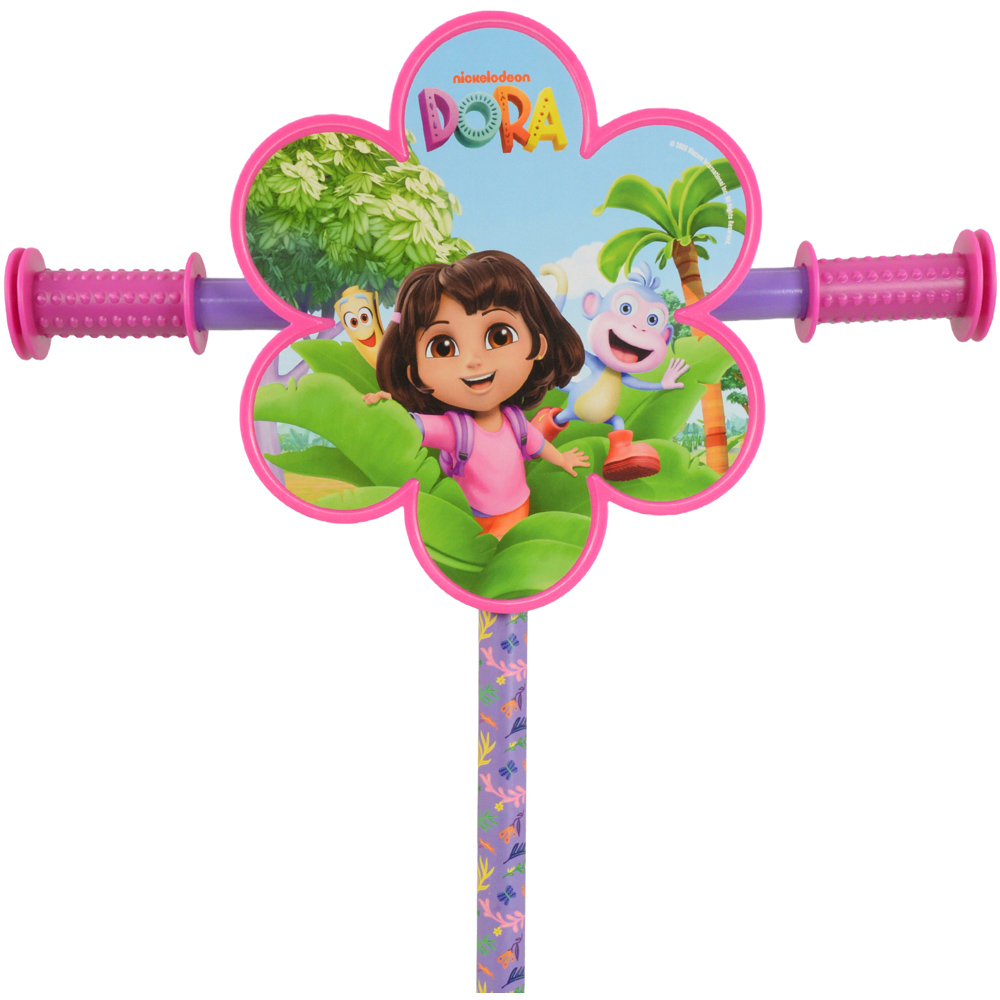 Dora Deluxe Height Adjustable Kids Tri Scooter Image 4