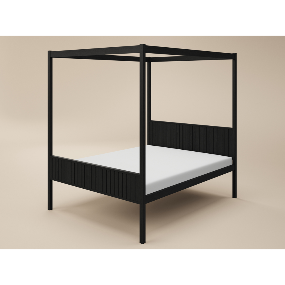Flair Maddy King Size Black 4 Poster Bed Image 2
