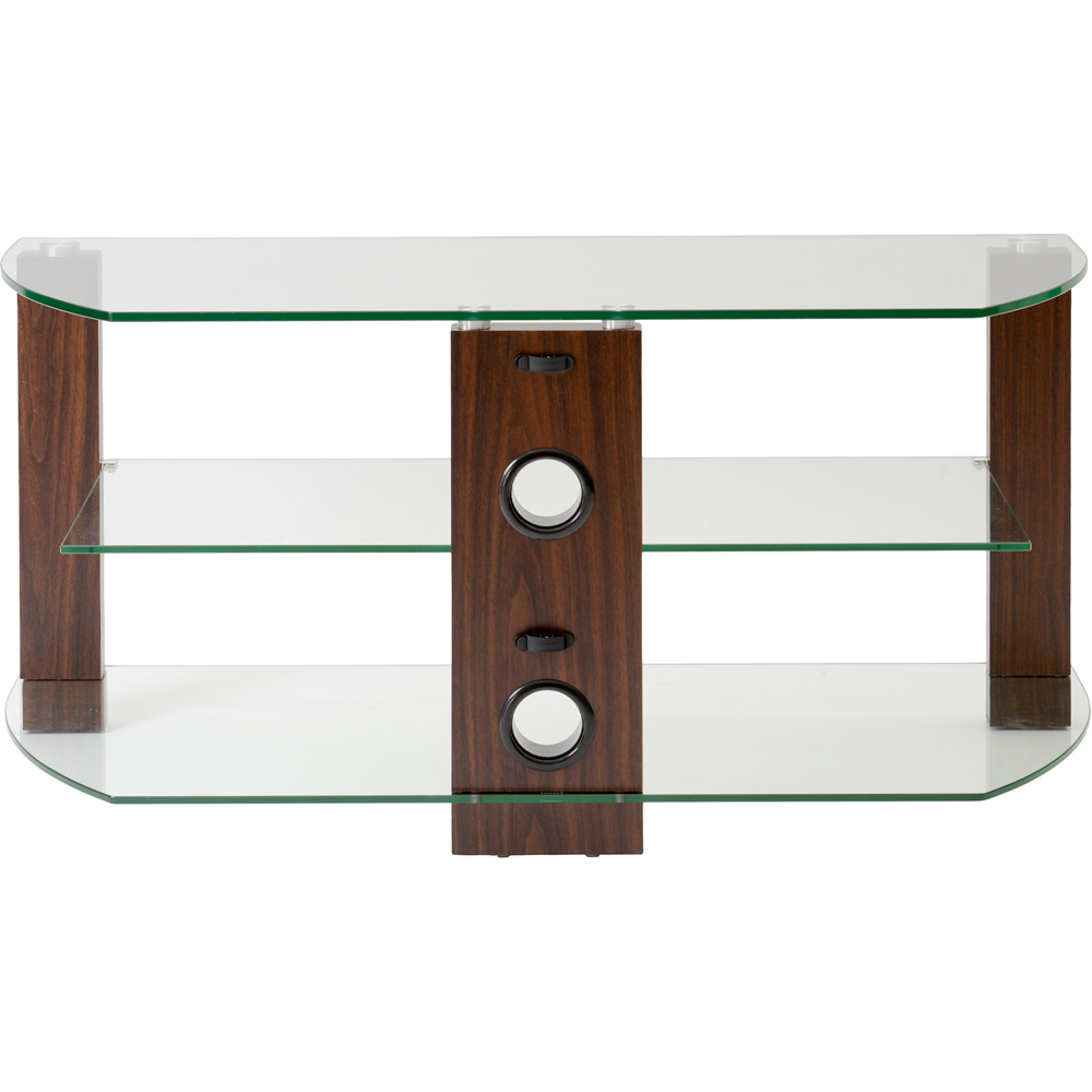 TTAP Vision 2 Shelf Walnut TV Stand 1050mm Image 5