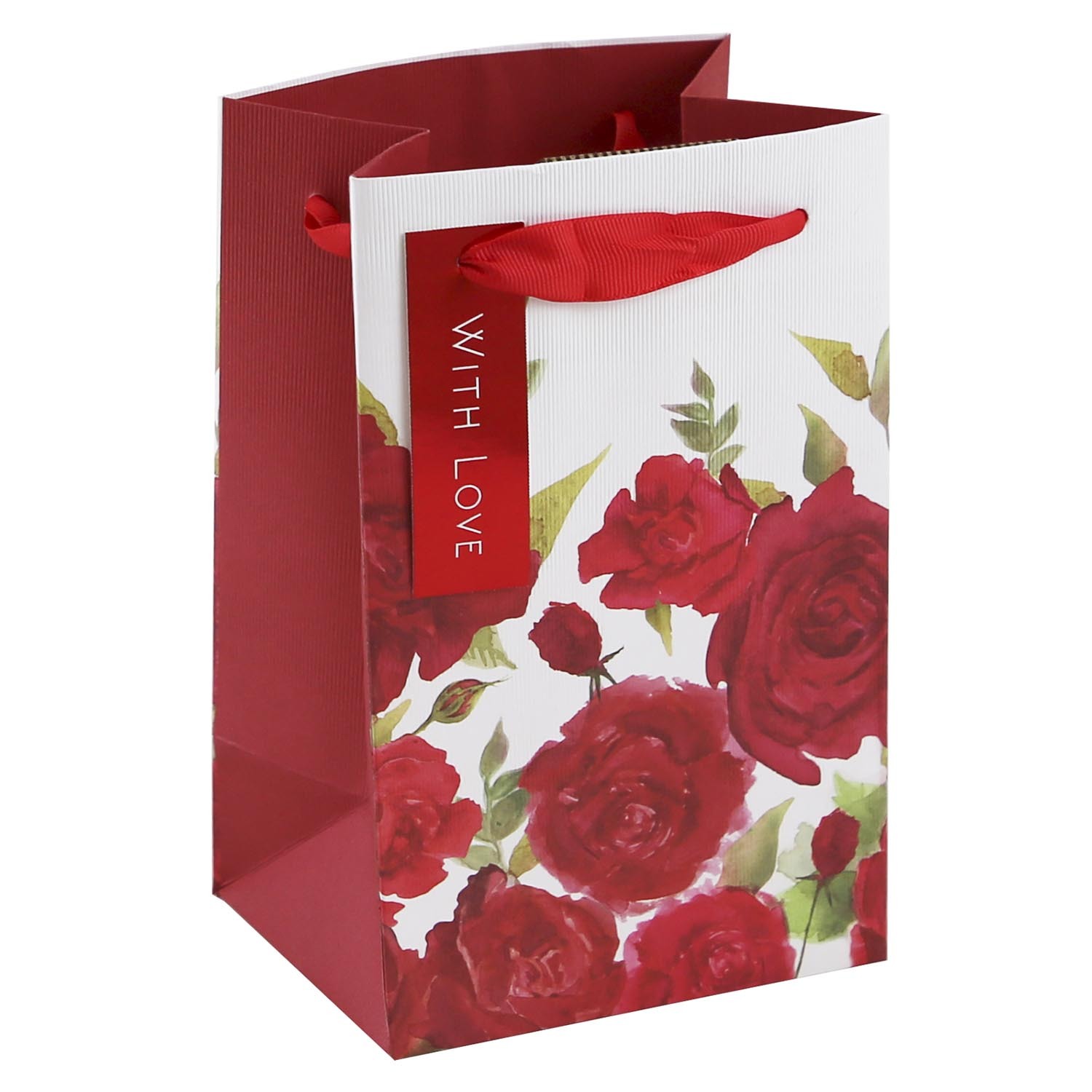 Romantic Flowers Perfume Bag - Red Image