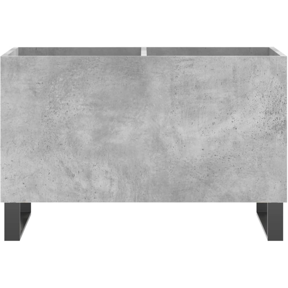 vidaXL Concrete Grey Record Cabinet Image 4