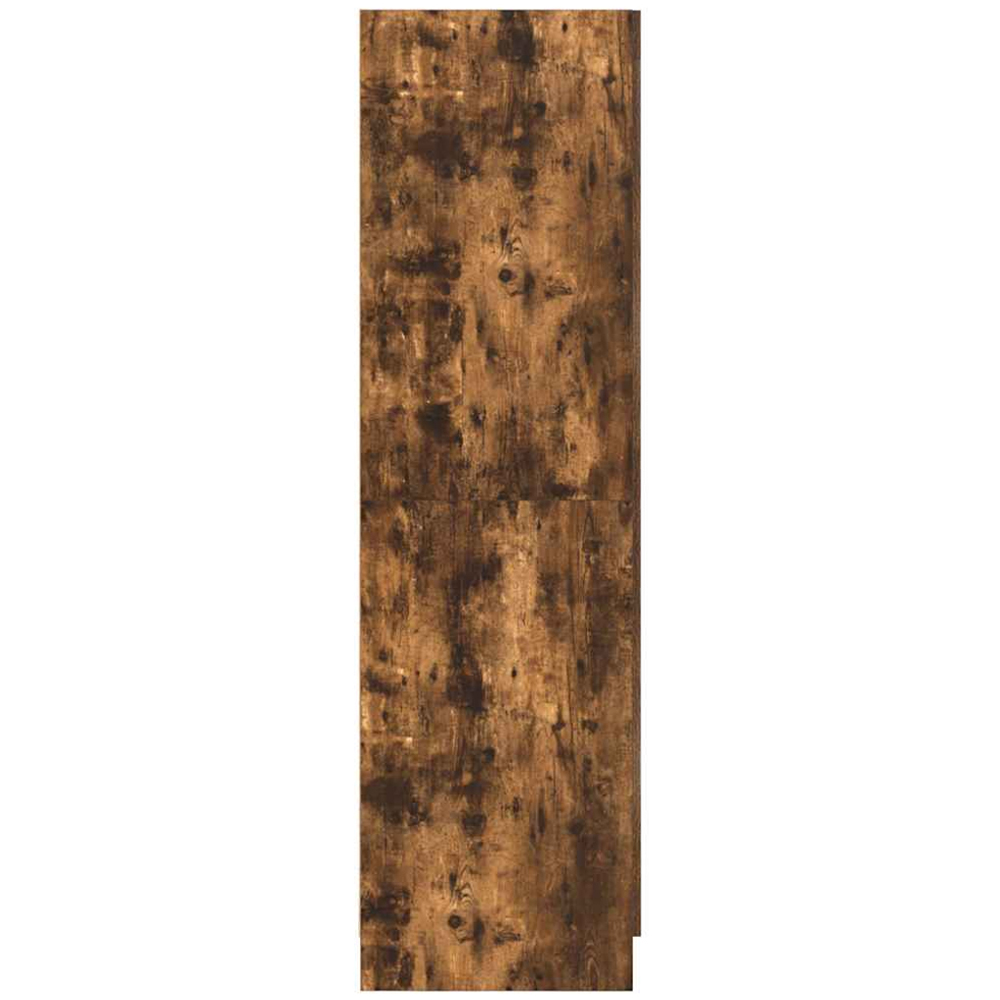 vidaXL 2 Door Brown Wooden Wardrobe Image 6