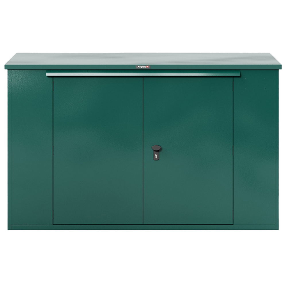 Asgard Annexe Secured by Design 6 x 3ft Double Door Green Garden Shed Image 1