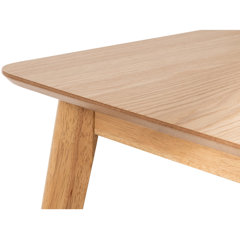 Julian Bowen 4 Seater Boden Oak Veneer Rectangular Table Image 4