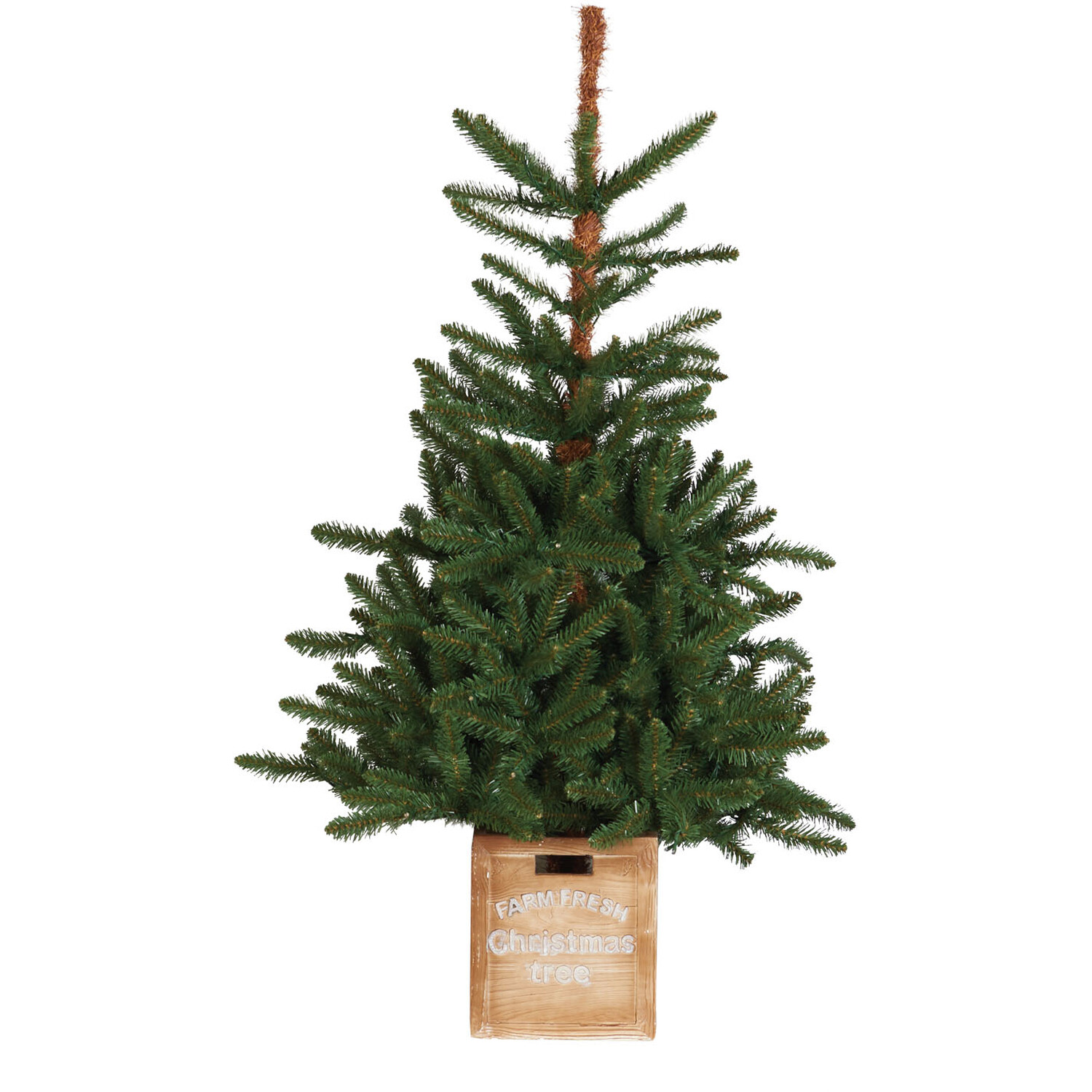 Festive Forest Pre Lit Forest Fir Christmas Tree 4ft Image 3