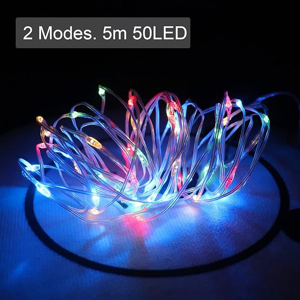 ExtraStar RGB Powered Fairy Outdoor Garden String Light 5m Image 4