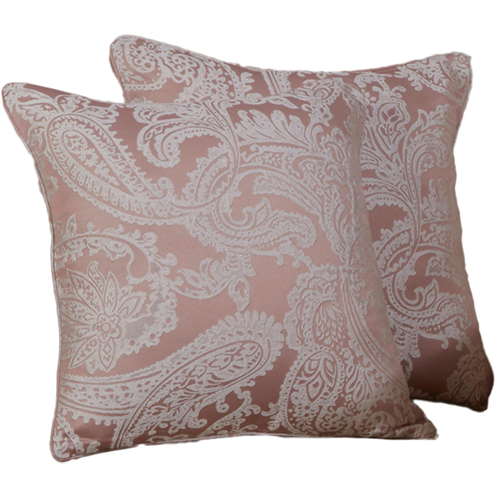 Serene Cavendish Blush Cushion Cover 43 x 43cm Image 1