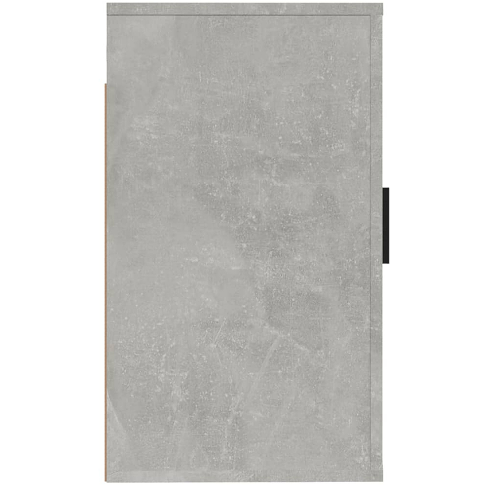 vidaXL Single Door Concrete Grey Wall Mounted TV Cabinet Set of 2 Image 5