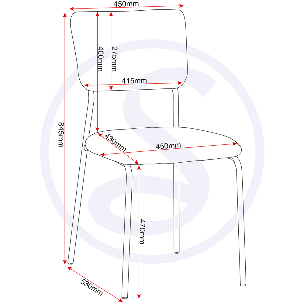 Seconique Marlow and Sheldon 4 Seater Dining Set Black Marble and Ivory Boucle Fabric Image 8