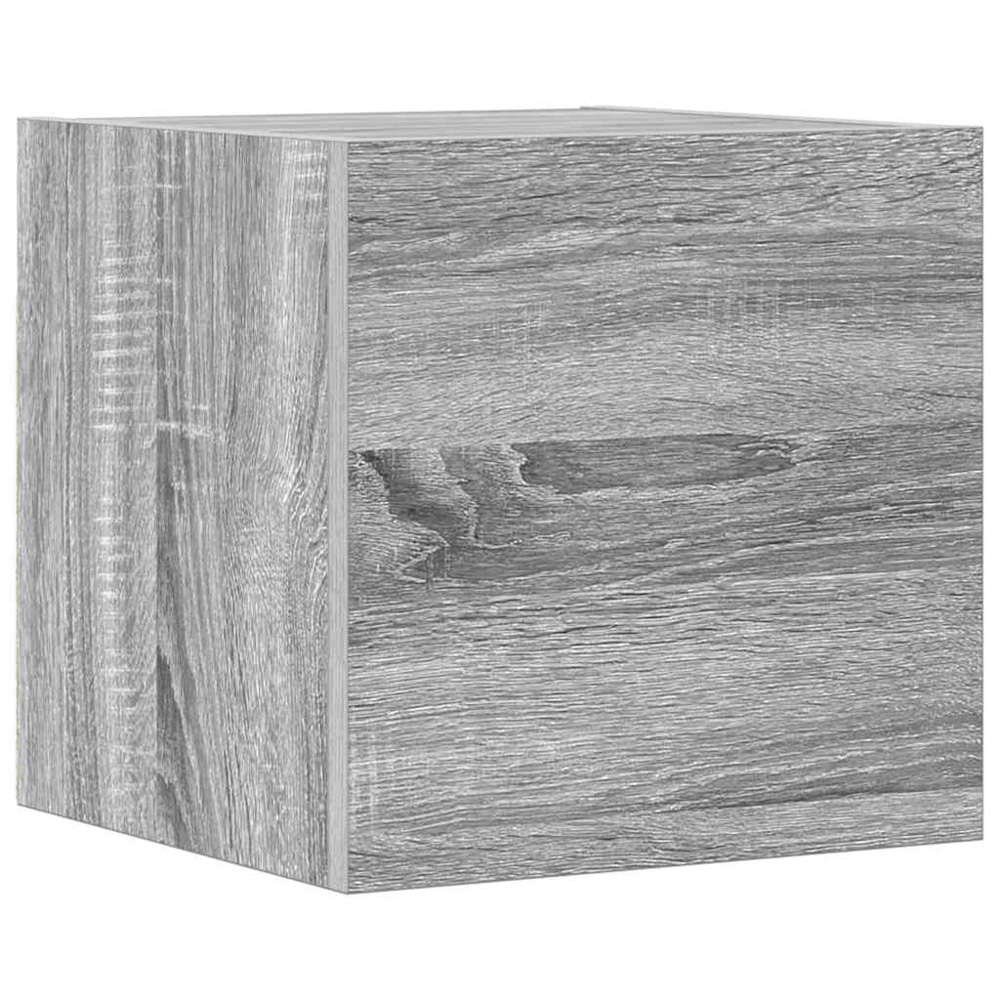 vidaXL 7 Door Grey Sonoma TV Cabinet Image 7