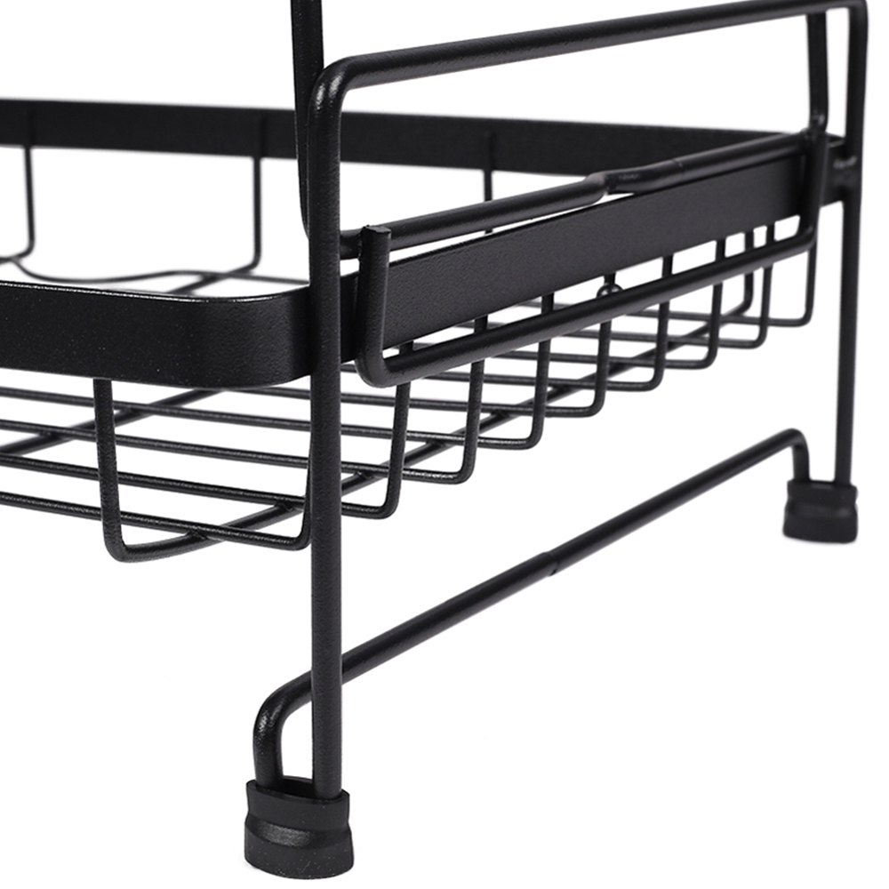 Living and Home 2 Tier Dish Drying Rack with Drainboards Image 5