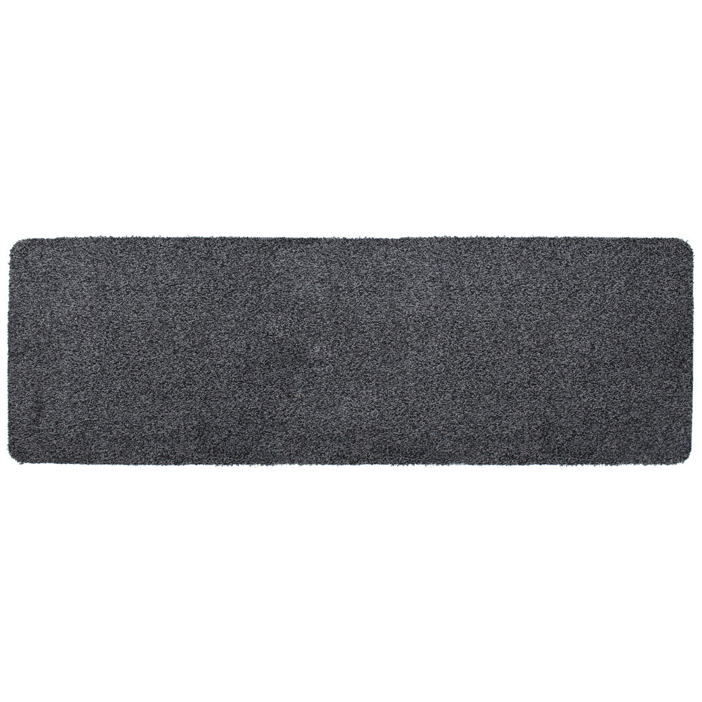 JVL Tanami Charcoal Barrier Runner 50 x 150cm Image 1