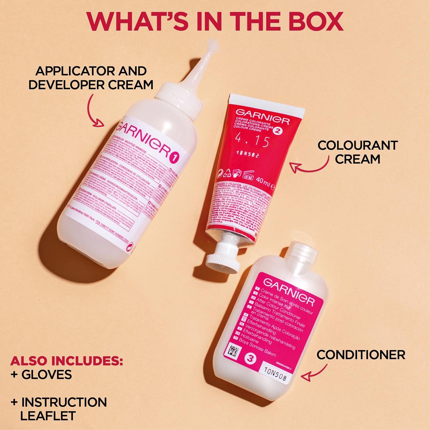 Garnier Colour Sensation Permanent Colour Cream - 7.0 Delicate Opal Blonde Image 2