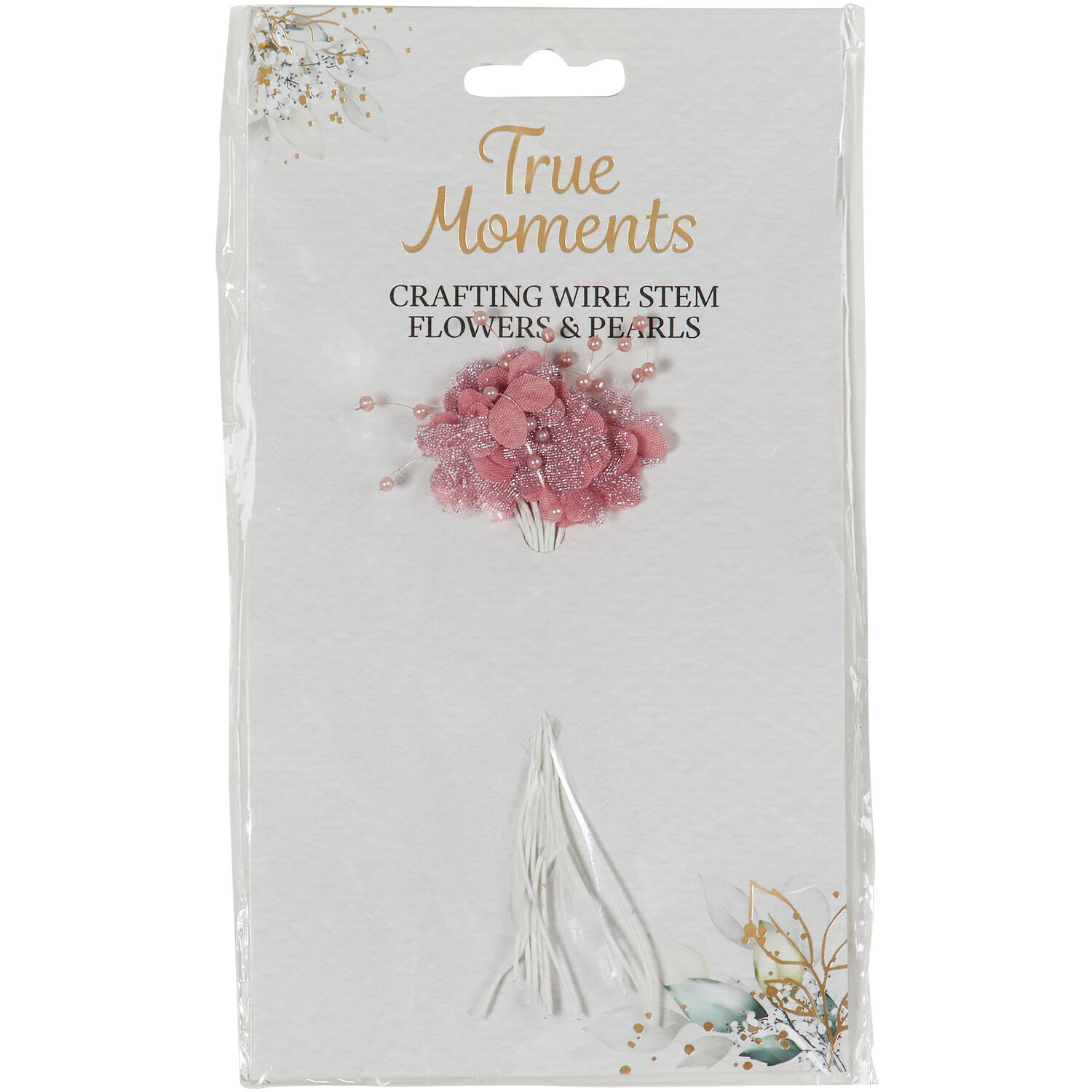 Crafting Wire Stem Flowers and Pearls Image 7