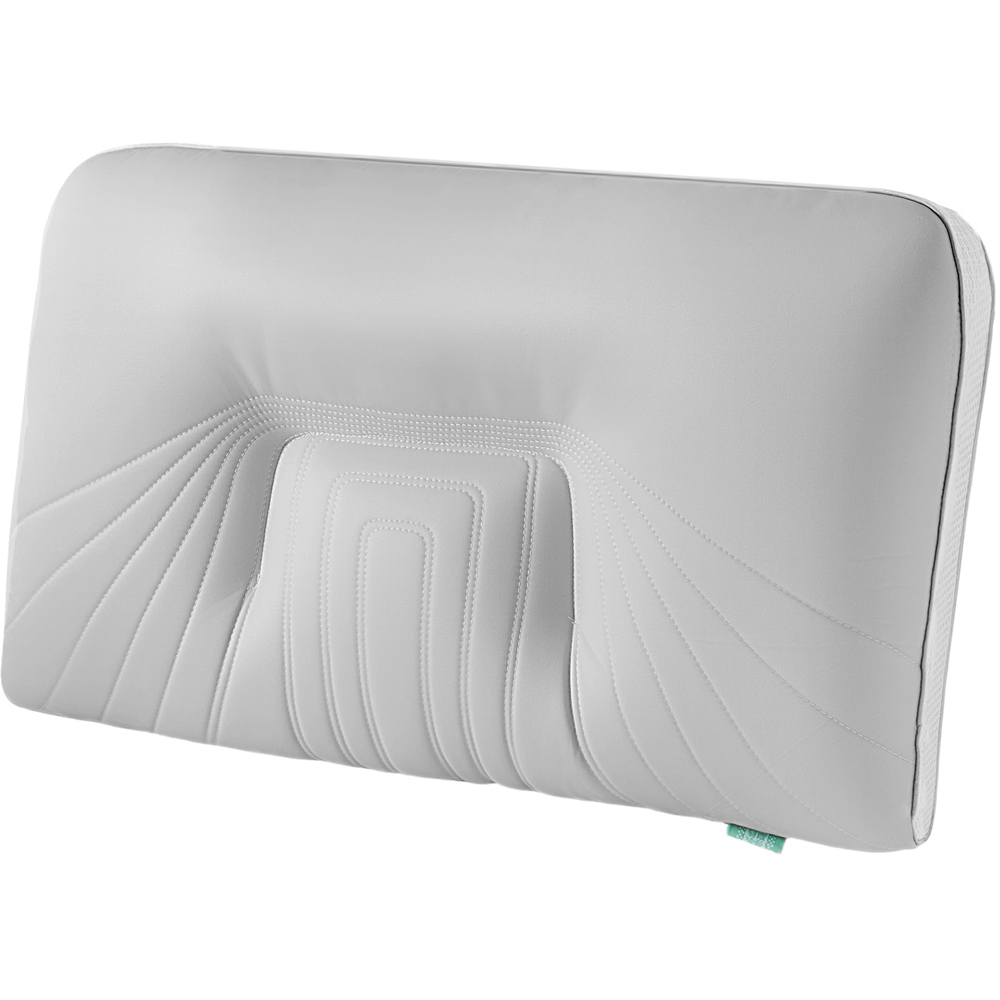 Living and Home Grey Quilted Cooling Supportive Pillow Insert 74 x 48cm 2 Pack Image 6