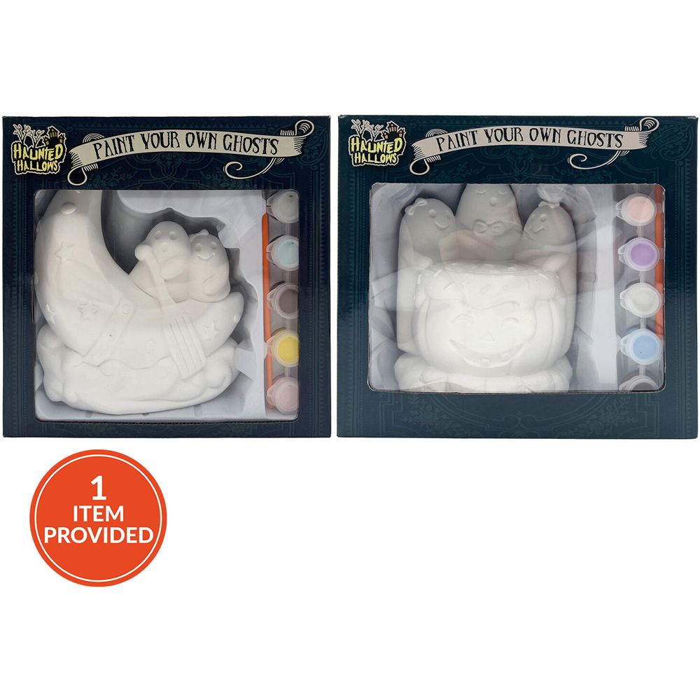 Paint Your Own Ceramic Ghosts Kit Image 1