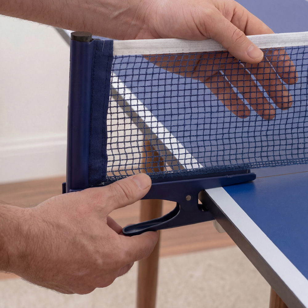 Charles Bentley Blue Table Tennis Table Top 6ft Image 4