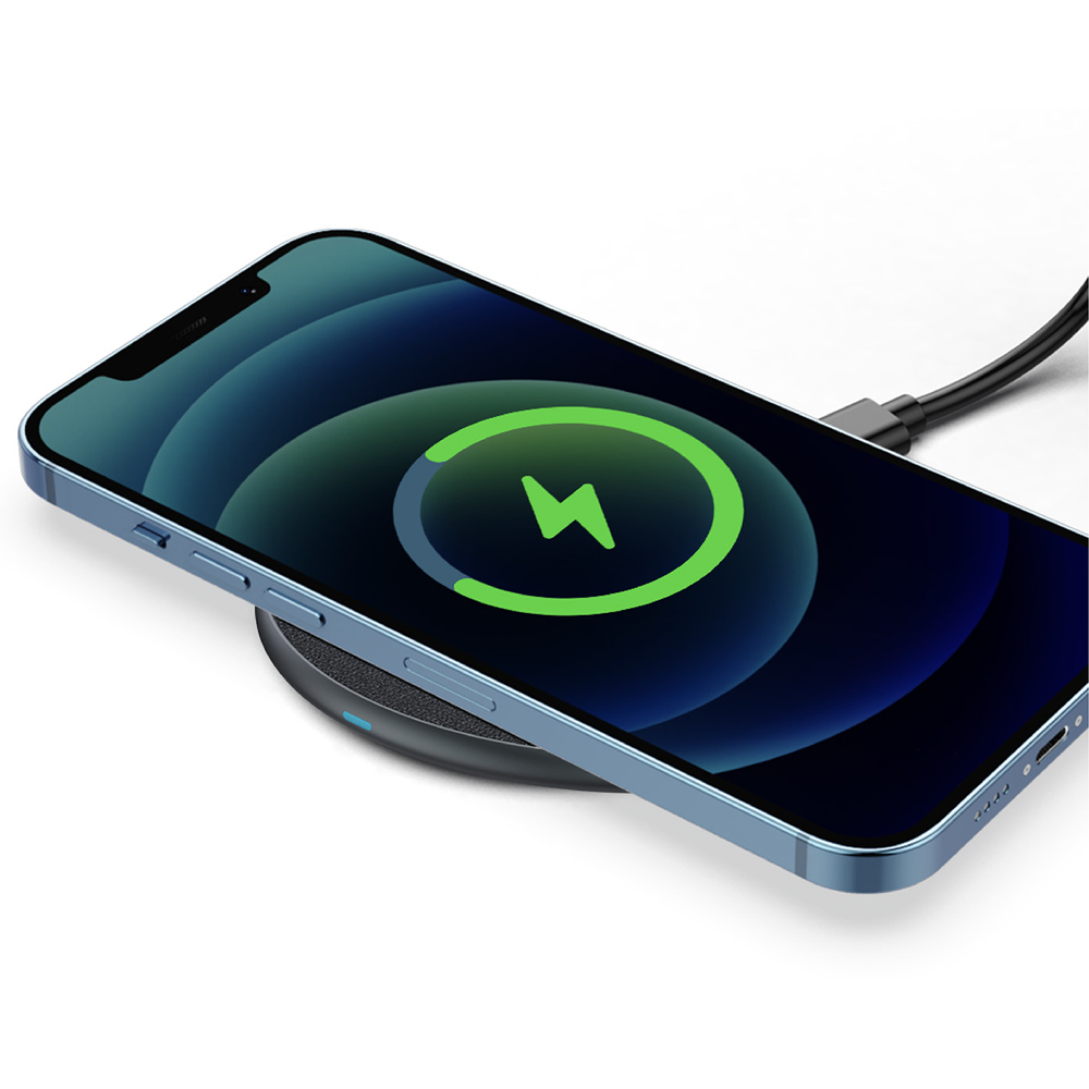 SilverLabel Black Wireless Charging Pad 15W Image 2
