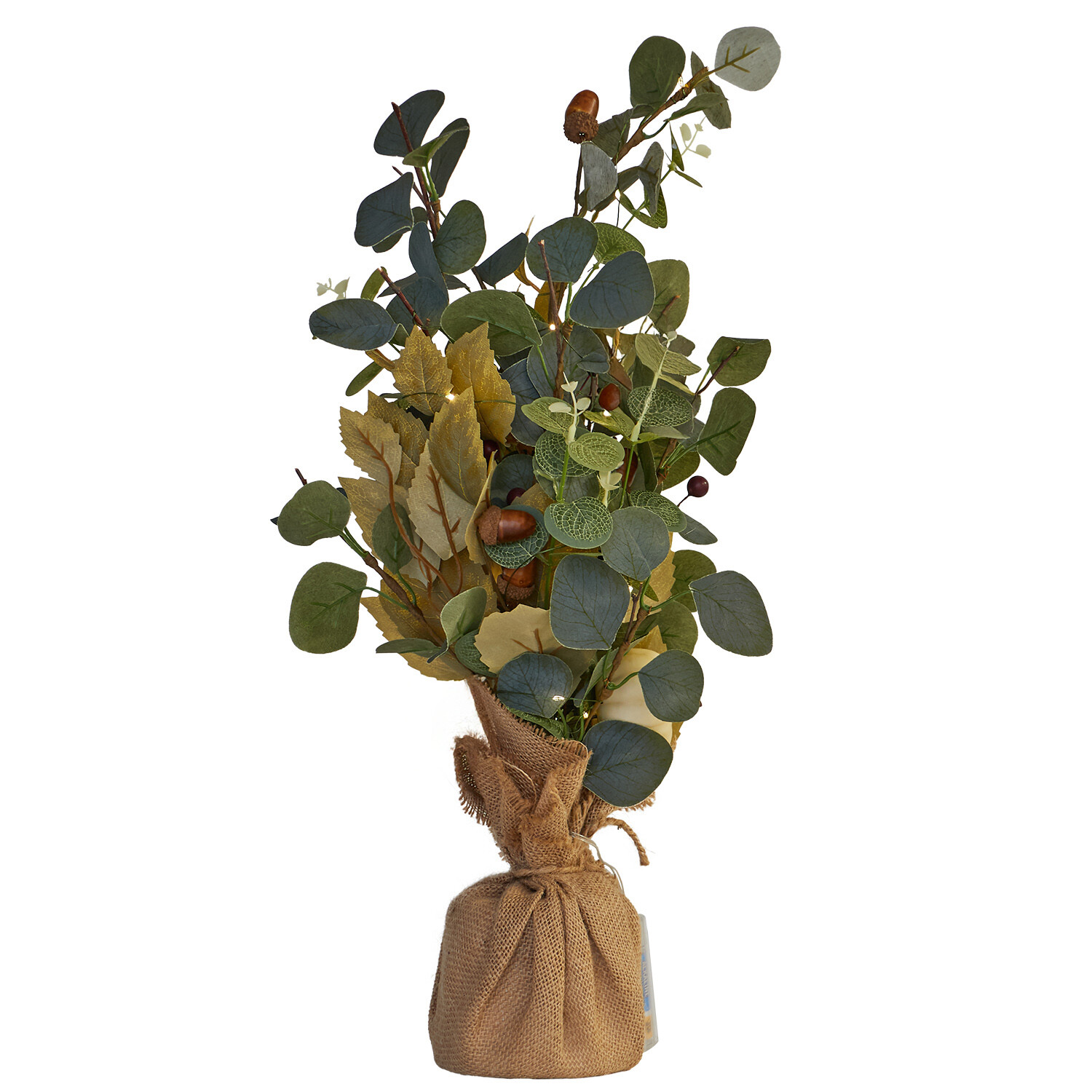 Autumnal Enchanted LED Table Tree Green Image 4
