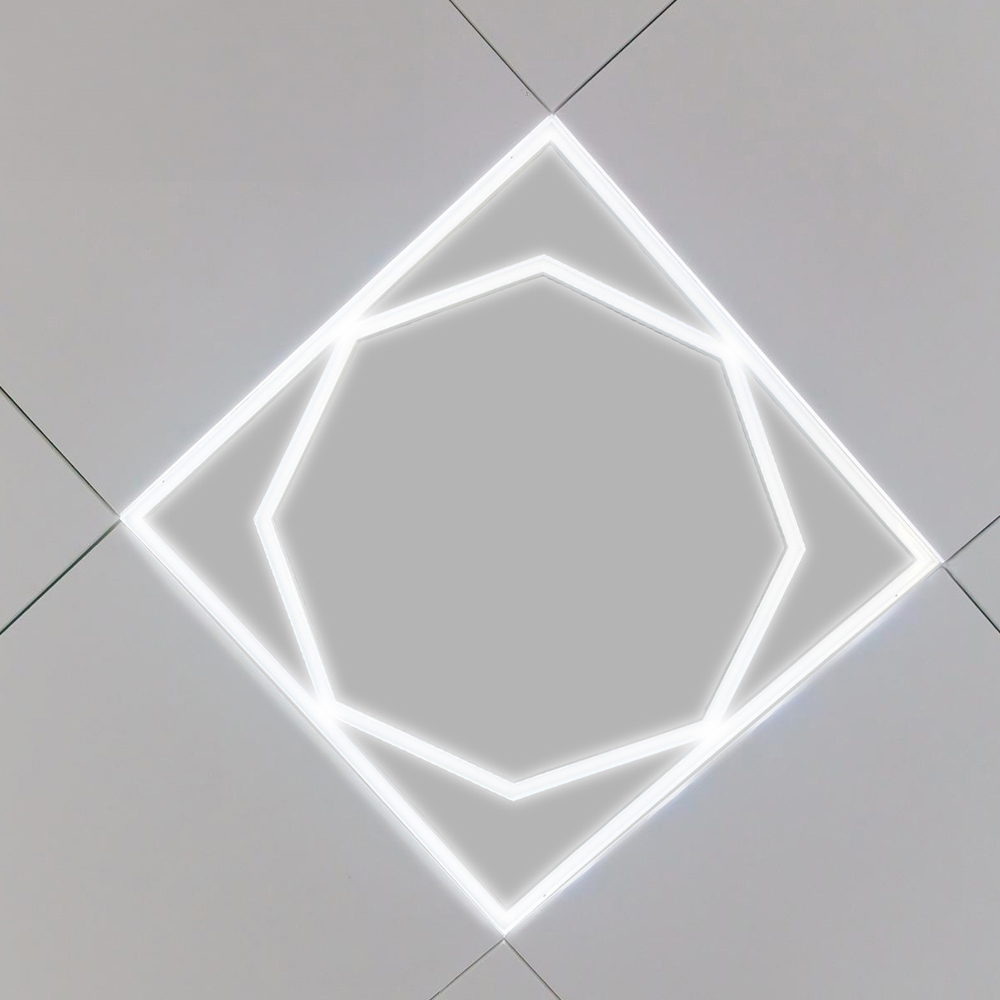 ENER-J 40W 6500K Cool White LED Frame Panel Light 60 x 60cm 2 Pack Image 5