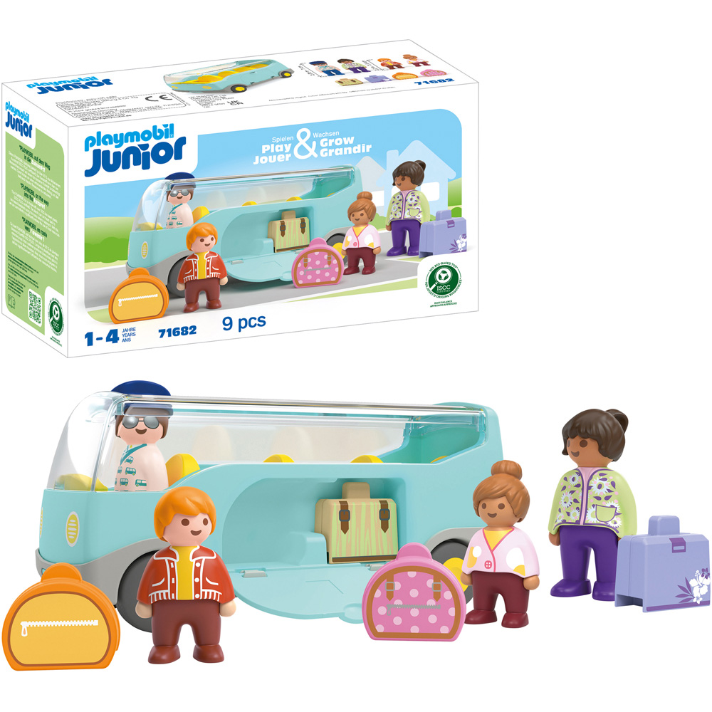 Playmobil Junior Airport Shuttle Bus Playset Image 4