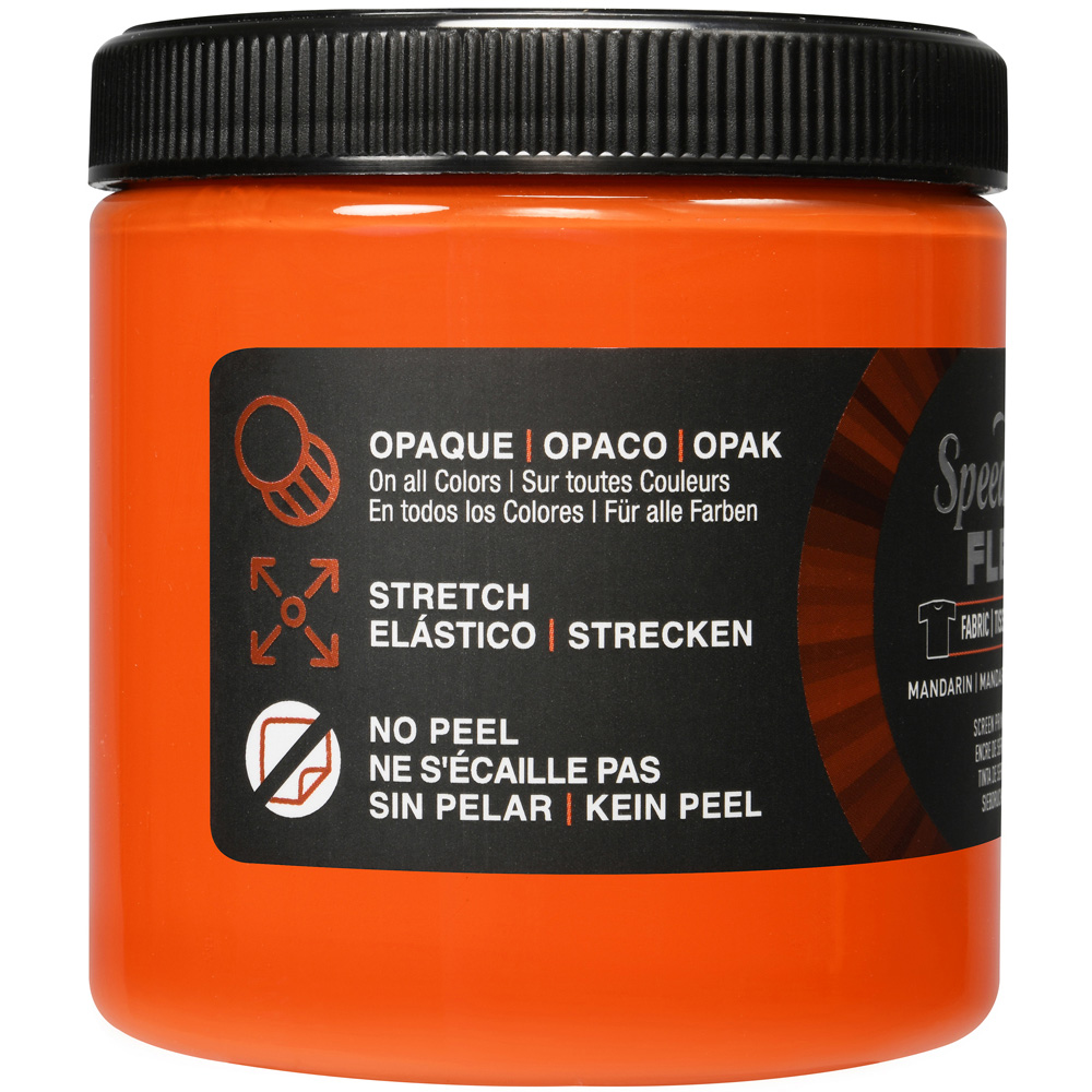 Speedball Flex Mandarin Fabric Screen Printing Ink 236.2ml Image 3