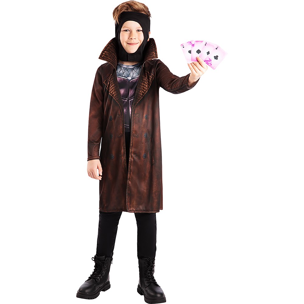 Marvel Avengers Doomsday Kids Gambit Costume 7-8 Years Image 5