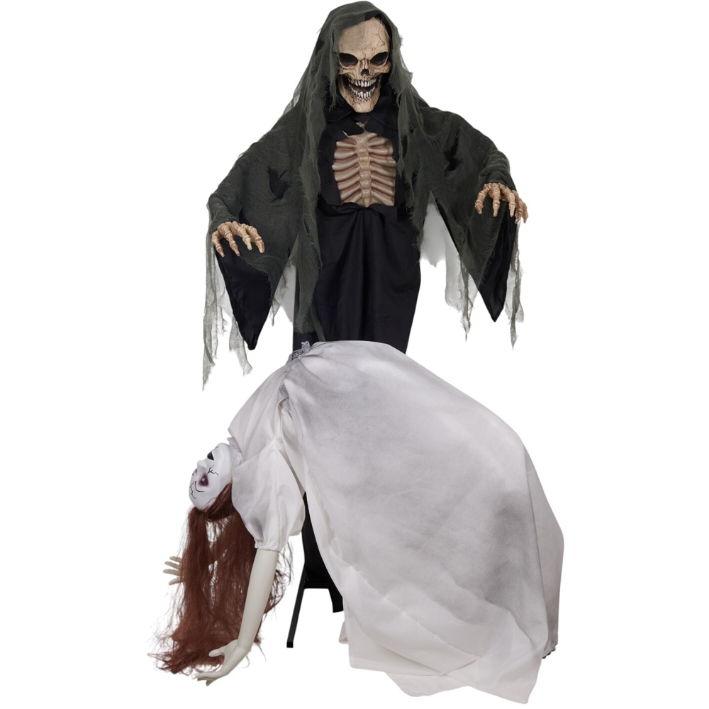 Spooky Reaper with Floating Lady Decoration Image 7
