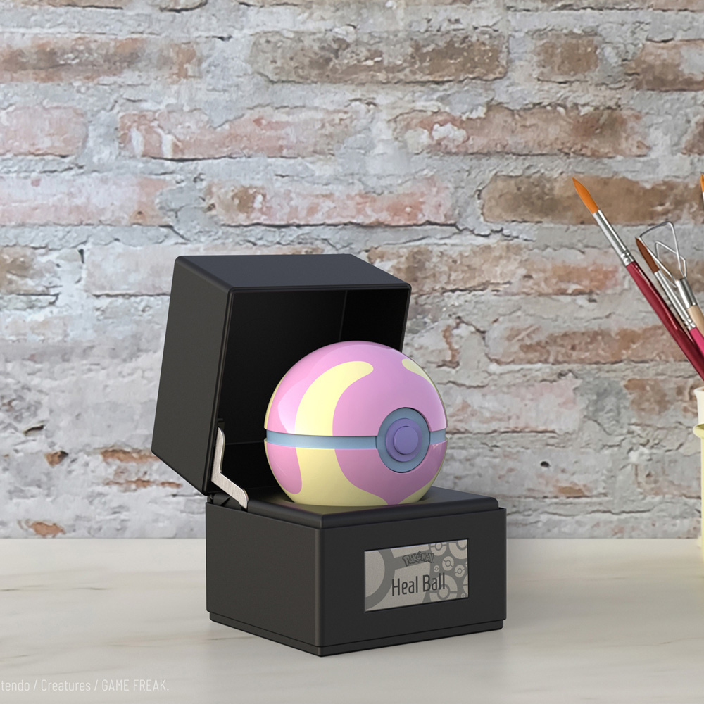 The Wand Company Pokemon Die-Cast Heal Ball Replica Image 2