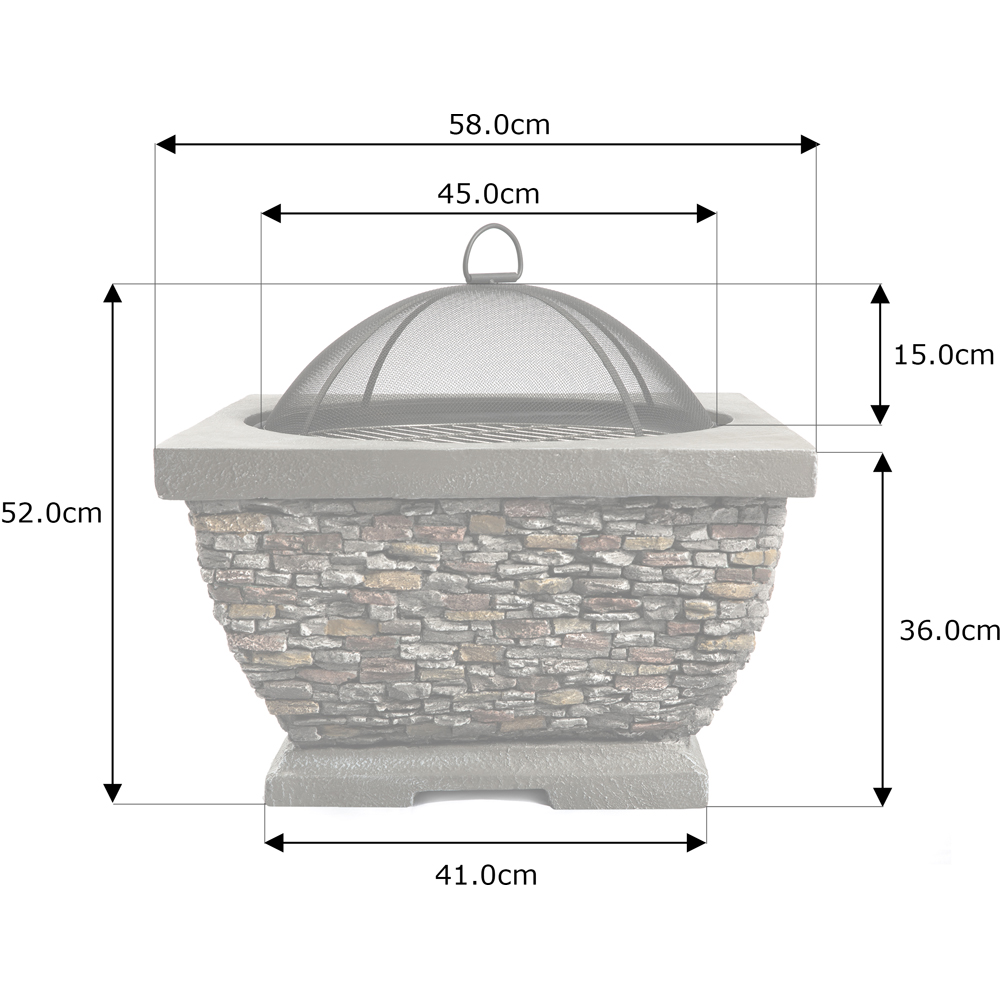Centurion Supports Fireology Tonteria Stone Effect Fire Pit Image 9