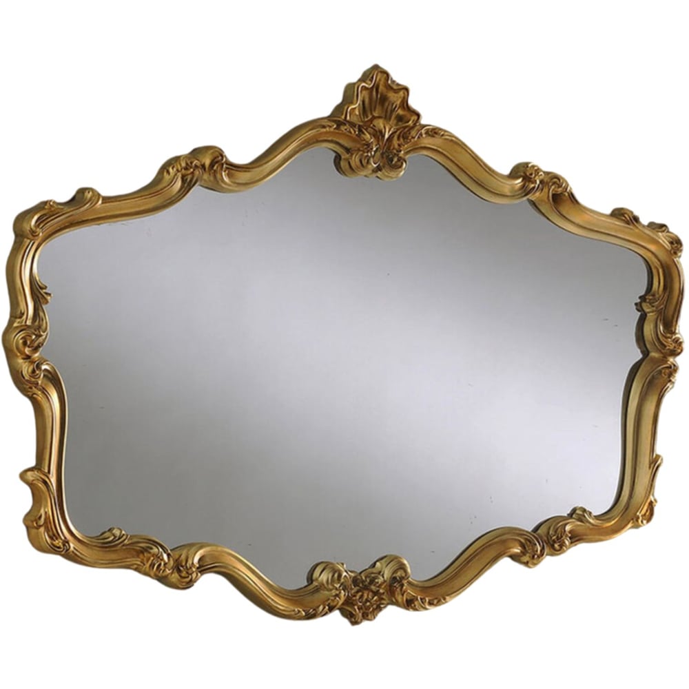 Yearn Regency Gold Landscape Wall Mirror 81 x 106cm Image 1