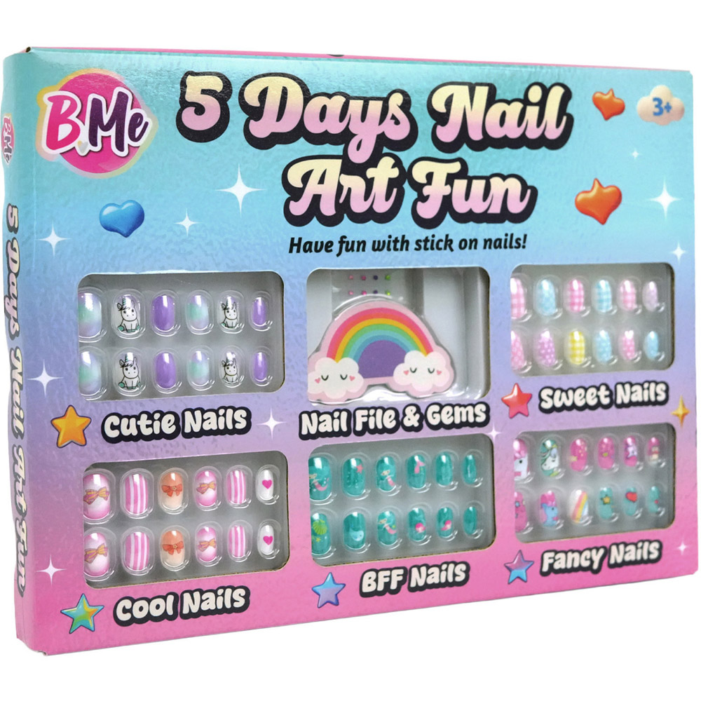 Stick-On Nail Art Set Image 2