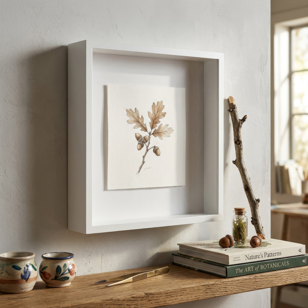 Nicola Spring White 3D Box Photo Frame 16 x 16 inch 5 Pack Image 2